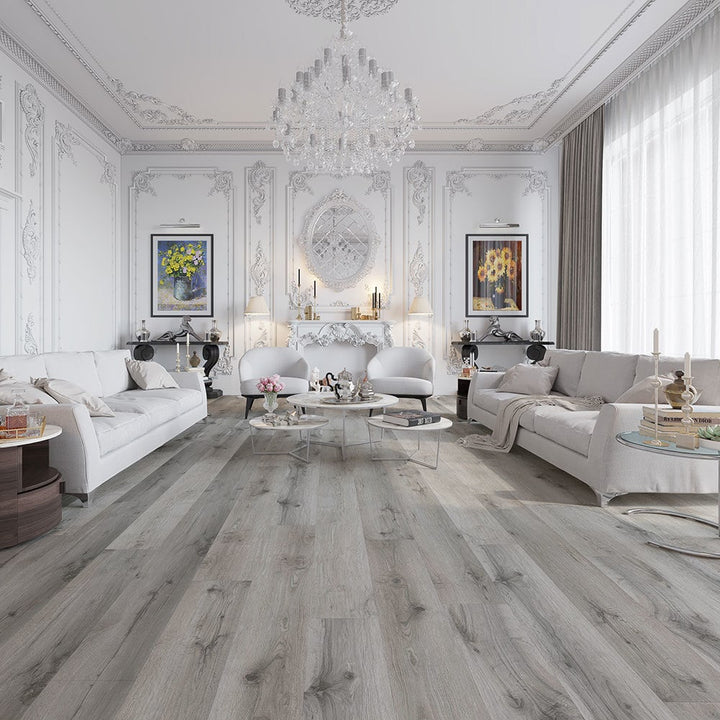 Influence Waterproof Vinyl Plank Flooring — White Oak