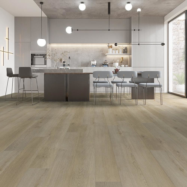 Ultimate Extra Large Waterproof Vinyl Plank Flooring — Oak Natural