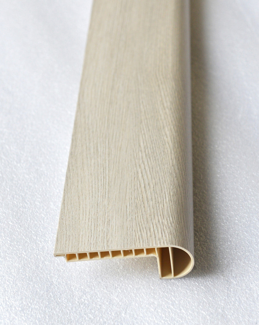 Vinyl Moldings - Ultimate Collection - Desert Oak — Flush Stair Nose