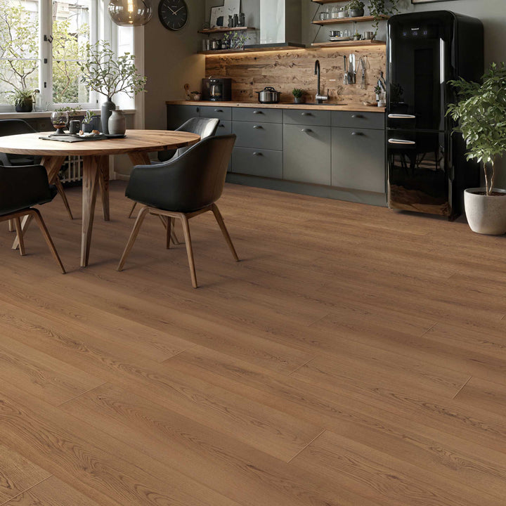 Yaletown Waterproof Laminate Flooring — Railtown Walnut