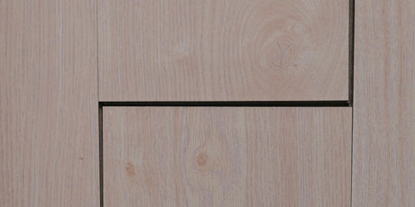 laminate flooring with visible gaps that need repairing