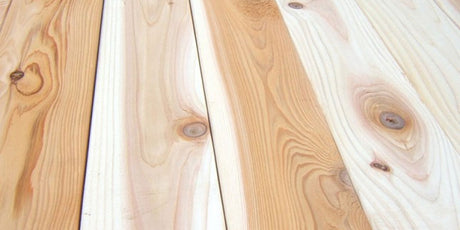 comparison of different wood with various grades